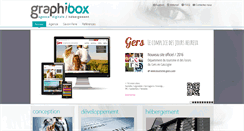 Desktop Screenshot of graphibox.biz