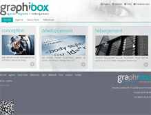 Tablet Screenshot of graphibox.biz